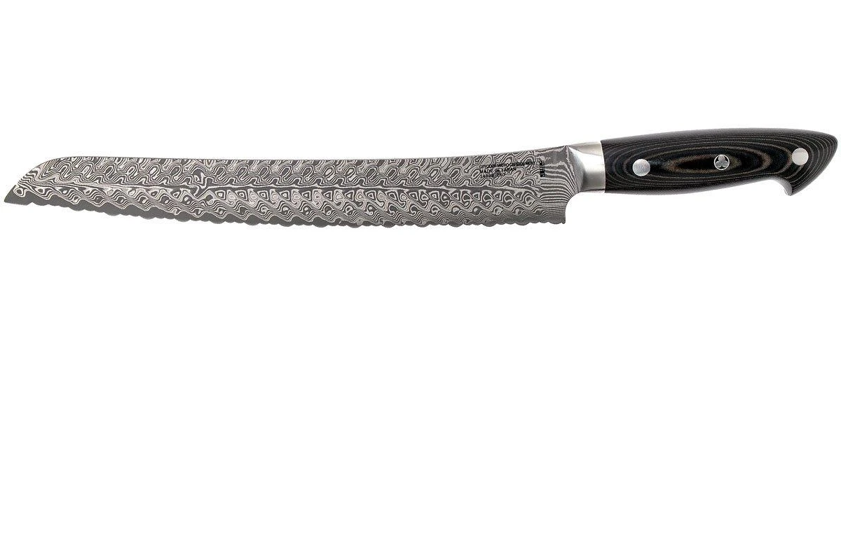 Bob Kramer By Zwilling Euro Stainless Couteau à Pain 26 Cm, 34896-261-0